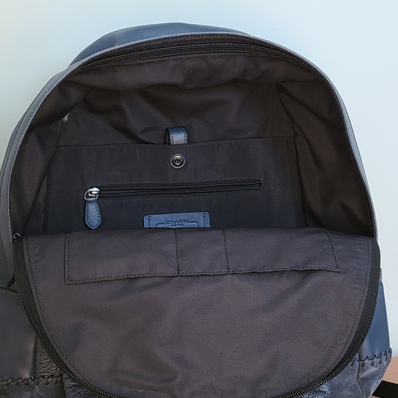 COACH Charles Leather Backpack F11250 RARE COLOR - Picture 4 of 7